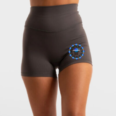 The Basketball Orbit - Hi-Rise Short 2.0 - Charcoal Thumbnail