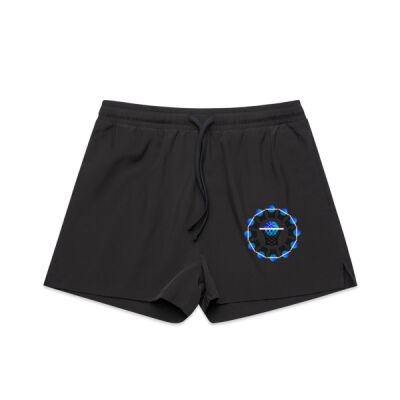 The Basketball Orbit - Wo's Active Shorts Thumbnail