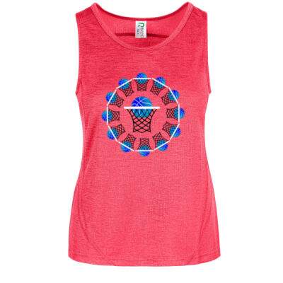 The Basketball Orbit - Ladies' Challenger 100% polyester singlet Thumbnail