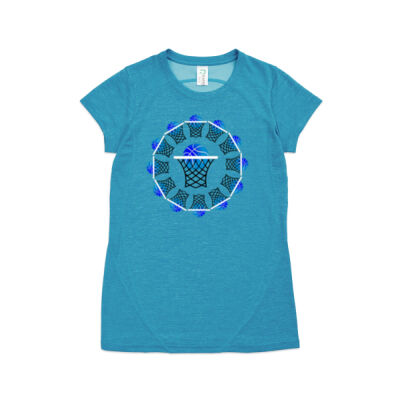 The Basketball Orbit - Ladies' Challenger 100% polyester Tee Thumbnail