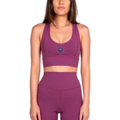 The Basketball Orbit - Classic Crop - Merlot Thumbnail