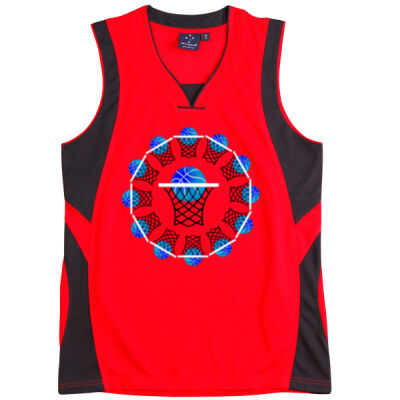 The Basketball Orbit - Slamdunk Singlet Kids Thumbnail
