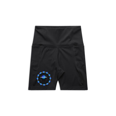 The Basketball Orbit - Women's Active Bike Shorts Thumbnail