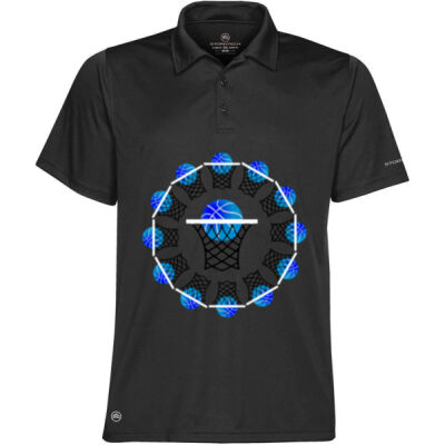 The Basketball Orbit - Men's Apollo H2X-Dry Polo Thumbnail