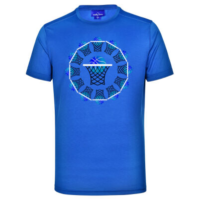 The Basketball Orbit - Rapidcool Ultra Light Tee Shirt Mens Thumbnail
