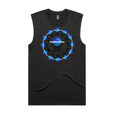 The Basketball Orbit - Staple Active Tank Thumbnail