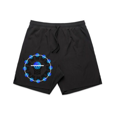 The Basketball Orbit - Mens Active Shorts 18" Thumbnail