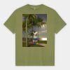 Heavyweight Cotton Unisex Garment Dyed T-Shirt Thumbnail