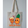 Budget Calico Tote Bag Thumbnail